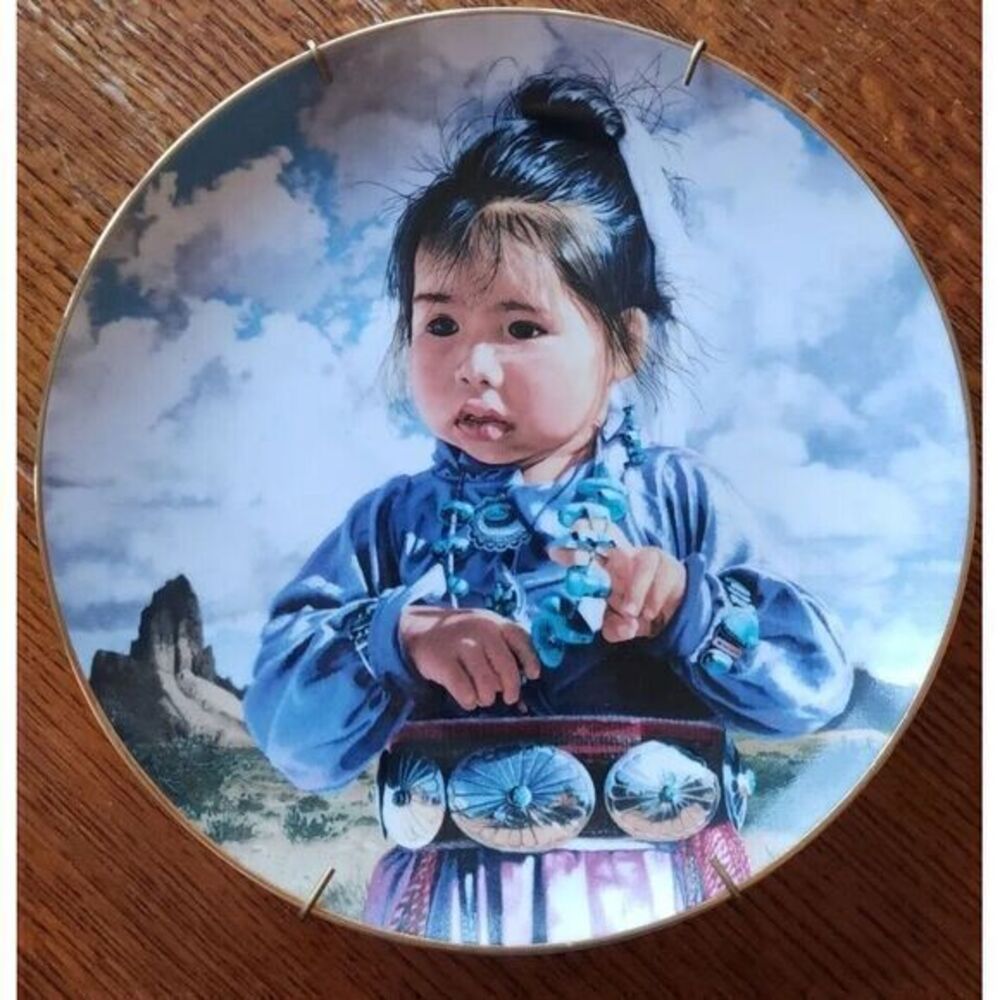 Ray Swanson Plate called In a Big Land in Hamilton Proud Nation Collection 4736A